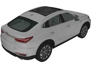 Changan CS85 Coupe (2019) 3D Model preview