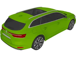 Renault Talisman Estate (2015) 3D Model preview