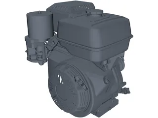Honda GX-390 Engine 3D Model preview