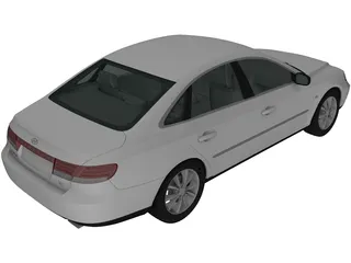Hyundai Grandeur (2009) 3D Model preview