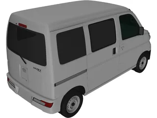 Daihatsu Hijet S320 Cargo (2017) 3D Model preview