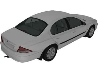 Ford Falcon (2000) 3D Model preview