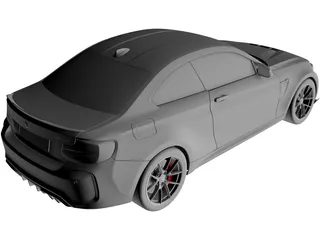 BMW M2 CS (2020) 3D Model preview