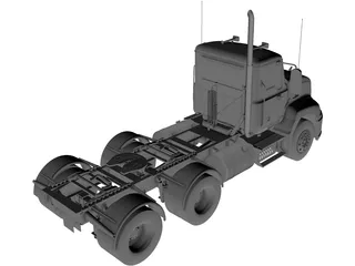 Mack Pinnacle 3D Model preview