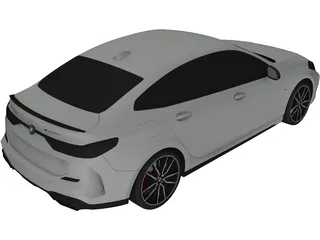 BMW 2-Series Gran Coupe (2021) 3D Model preview