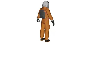 Astronaut 3D Model preview