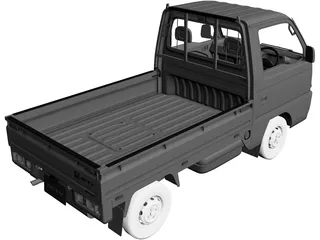 Honda Acty 3D Model preview
