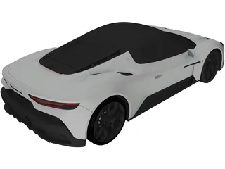 Maserati MC20 (2022) 3D Model preview