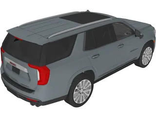 GMC Yukon Denali XL (2021) 3D Model preview