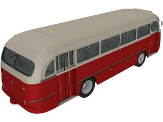 Mercedes-Benz O 321 H (1954) 3D Model preview