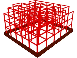Construction Site 3D Model preview