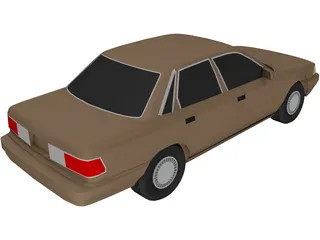 Toyota Camry (1991) 3D Model preview