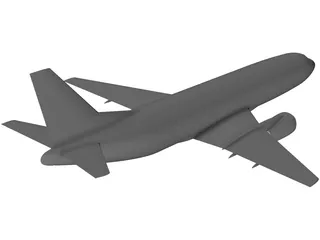 Boeing 737-300 3D Model preview