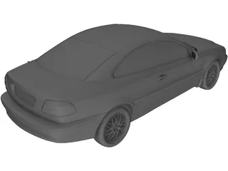 Volvo C70 Coupe (2000) 3D Model preview