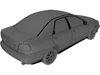 Volvo S40 (2000) 3D Model preview