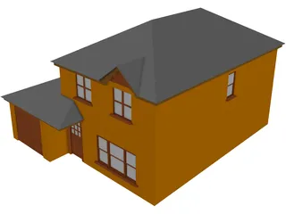 House 3D Model preview