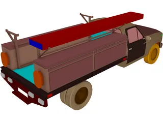 Ford (1980) 3D Model preview