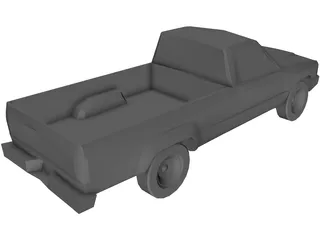 Toyota Pickup (1985) 3D Model preview