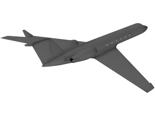 Gulfstream 3D Model preview