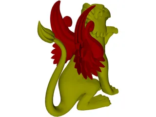 Griffin 3D Model preview