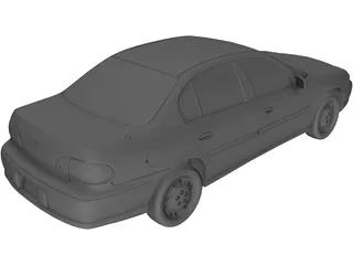 Chevrolet Malibu (1997) 3D Model preview