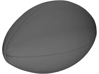 Football 3D Model preview