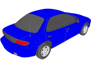Pontiac Sunfire (1997) 3D Model preview