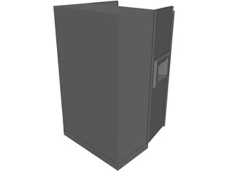Refrigerator 3D Model preview
