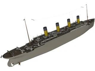 Titanic 3D Model preview