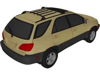 Lexus RX300 (1998) 3D Model preview