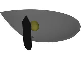 Lamp Wall 3D Model preview