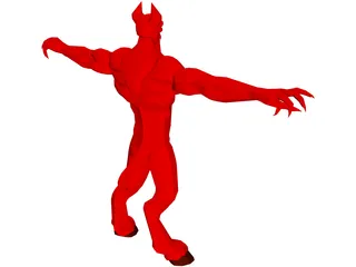 Devil 3D Model preview