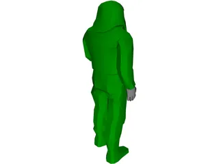 Fire Suit 3D Model preview