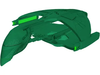 Star Trek Warbird 3D Model preview
