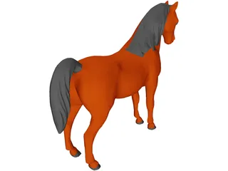 Horse 3D Model preview