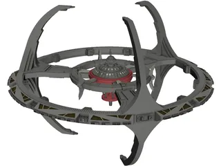 Star Trek DS9 3D Model preview
