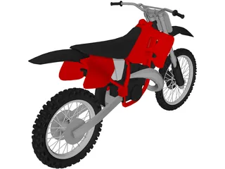 Honda CR500 (1994) 3D Model preview