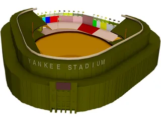 Stadium 3D Model preview