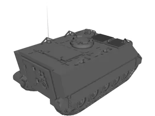 M-113 3D Model preview