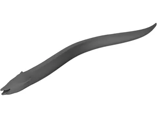 Moray Eel 3D Model preview