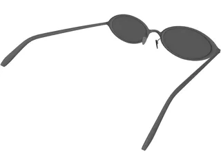 Glasses 3D Model preview
