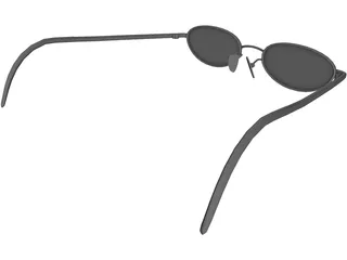 Glasses 3D Model preview