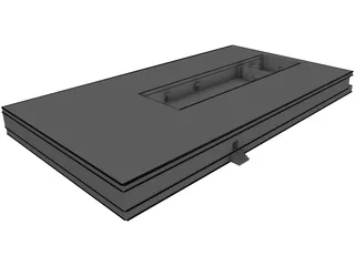 Egyptian Palace 3D Model preview