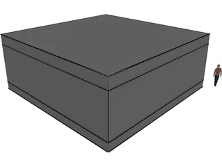 Egyptian Peasant House 3D Model preview