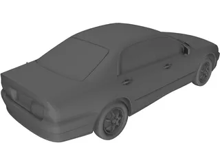 Mitsubishi Diamante (1998) 3D Model preview