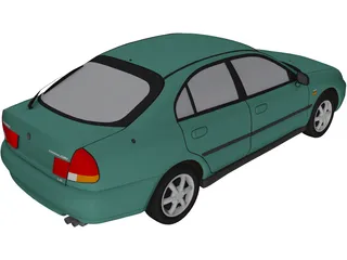 Mitsubishi Carisma (1998) 3D Model preview