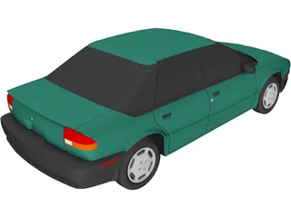 Saturn (1994) 3D Model preview
