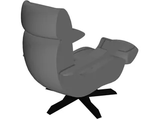 Easy Chair 3D Model preview