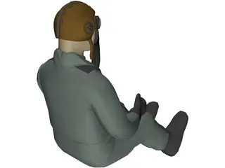 IIWW Pilot 3D Model preview