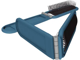 Hairbrush 3D Model preview